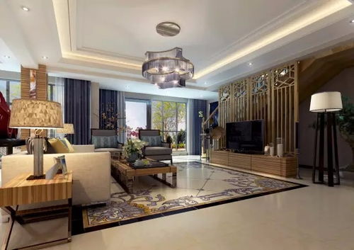 傲景苑270㎡現(xiàn)代簡約別墅豪宅裝修實(shí)景圖賞析