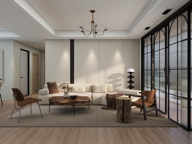 侘寂風(fēng)普通住宅室內(nèi)裝修設(shè)計(jì) 于樸素中見永恒，在不完美中尋安寧